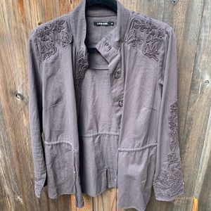 Anthropologie beaded jacket.